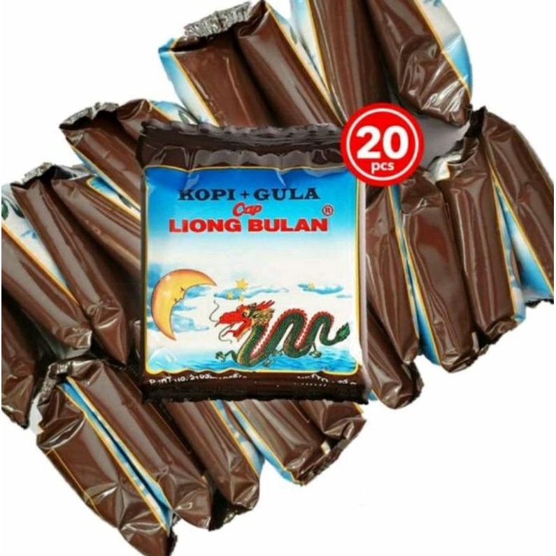 

KOPI+GULA CAP LIONG BULAN KOPI KHAS BOGOR 1 PAK 1SI 20 PCS