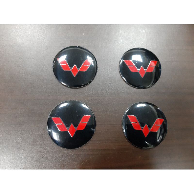 Stiker dop velg mobil Wuling