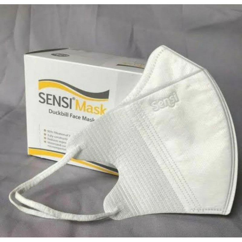 Masker Sensi Duckbill REPACK (3 PCS/5pcs dan /10pcs)