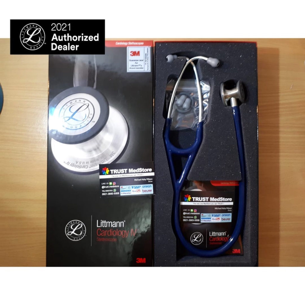 LITTMANN Cardiology IV Navy Blue 100% ORIGINAL GARANSI RESMI
