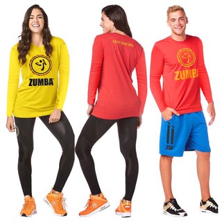  Kaos  baju senam  olahraga baju senam  logo zumba kaos  