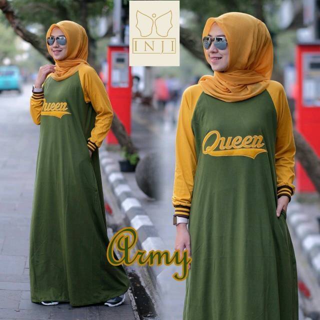 Ready siap kirim queen dress by inji
