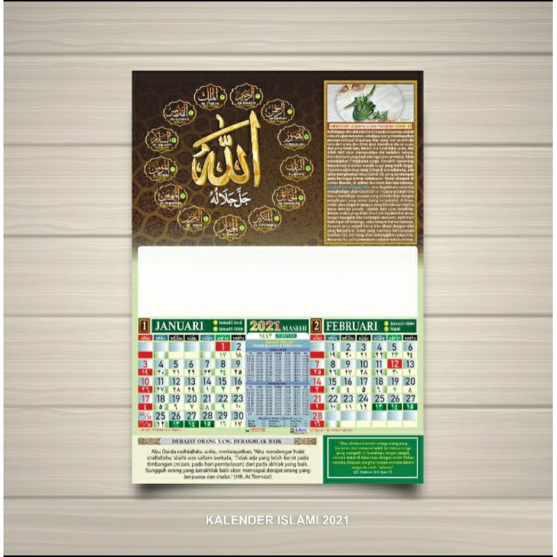 

kalender islami 2021