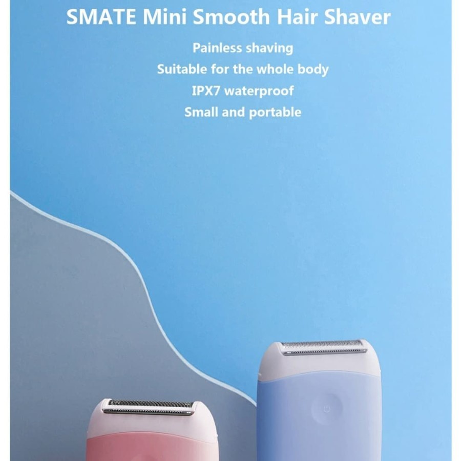 Smate Ladies Mini Shaver ST-L361 Alat Cukur Bulu Elektrik Wanita