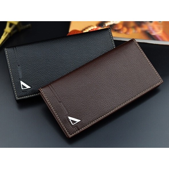 DOMPET LIPAT PRIA PANJANG KULIT FRANCESCO PREMIUM TIPIS SLOT KARTU IMPORT COWOK BANYAK KEREN MURAH BATAM BRANDED ORIGINAL