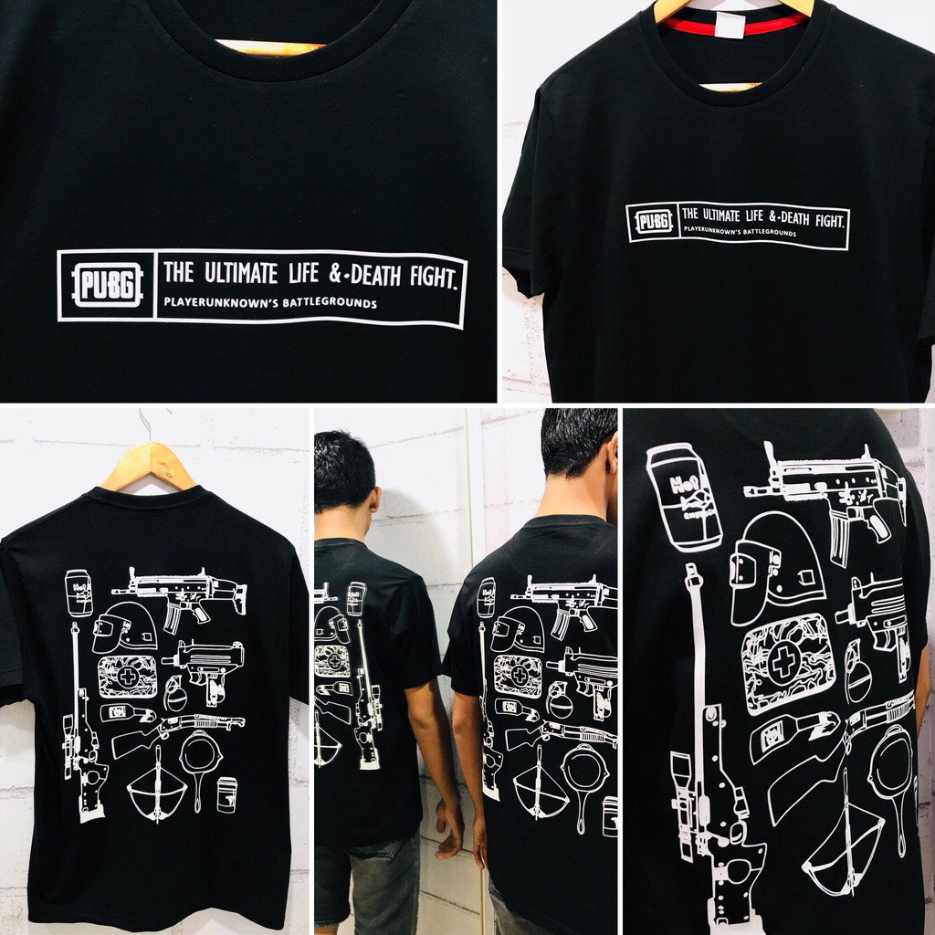 KAOS Gamer PUBG ULTIMATE Black Premium Quality