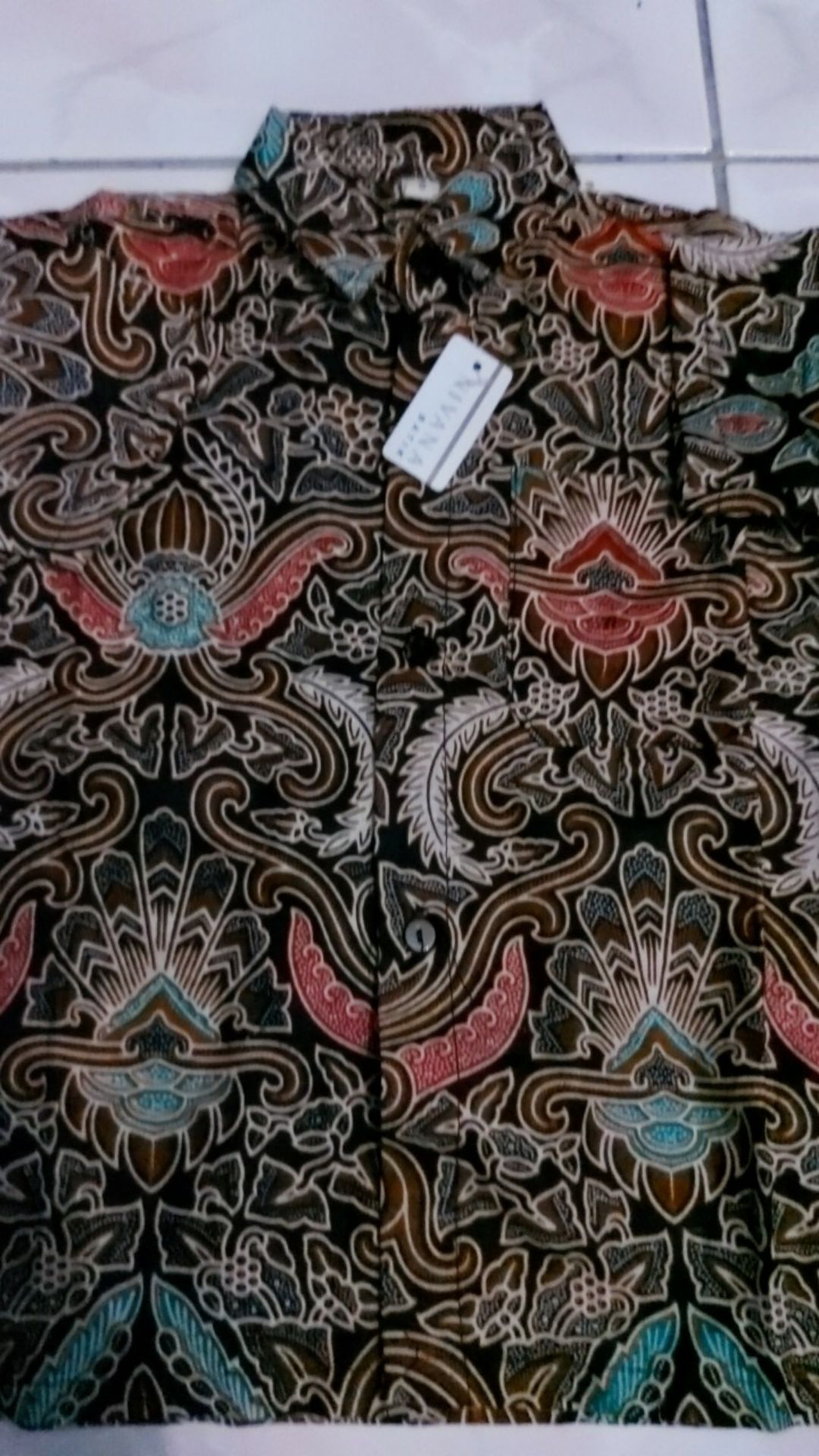 Nivana Batik - Couple Batik Keluarga Ayah Ibu Anak Motif Cirebon