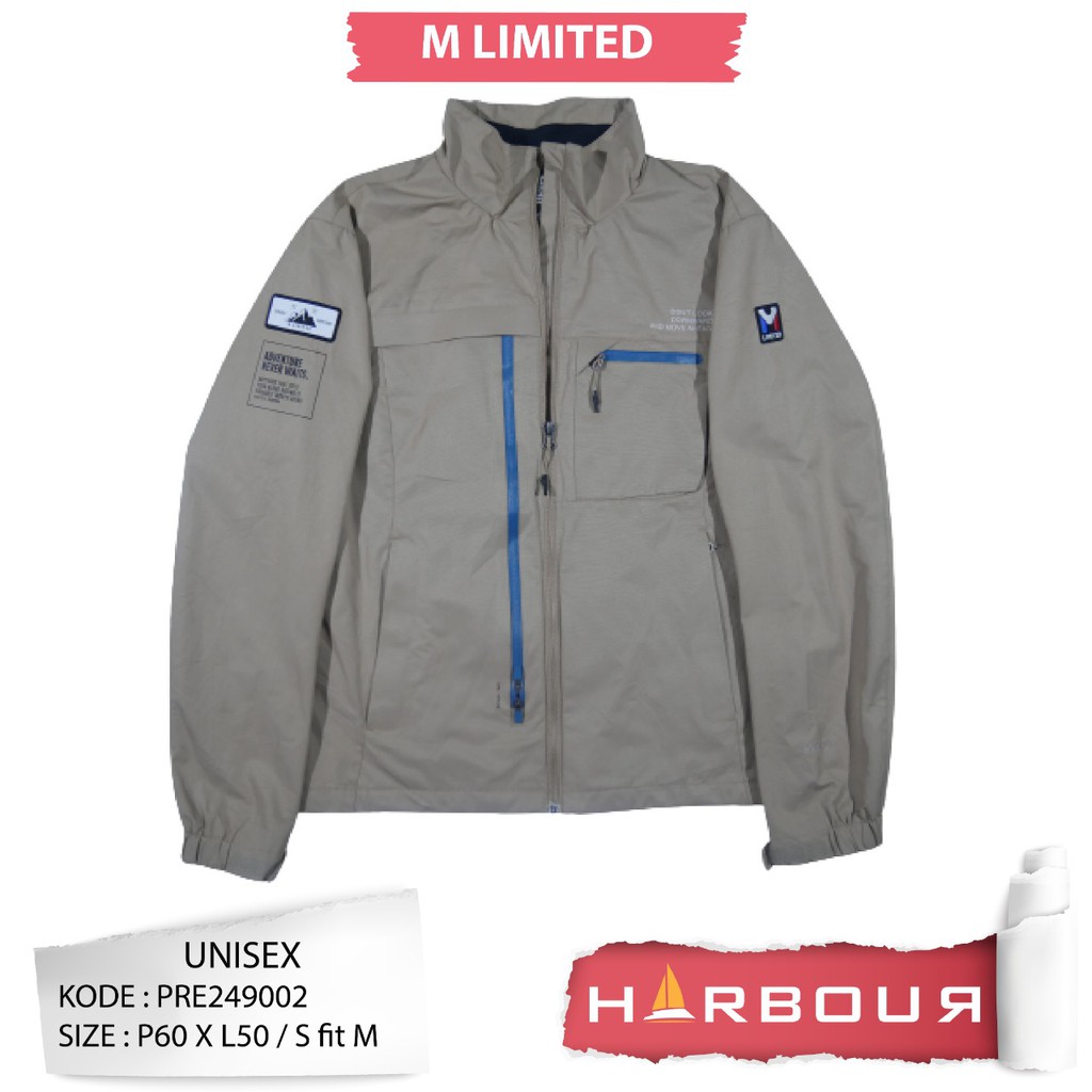 M LIMITED Jaket Gunung Outdoor Second Original Waterproof Windproof PRE249002