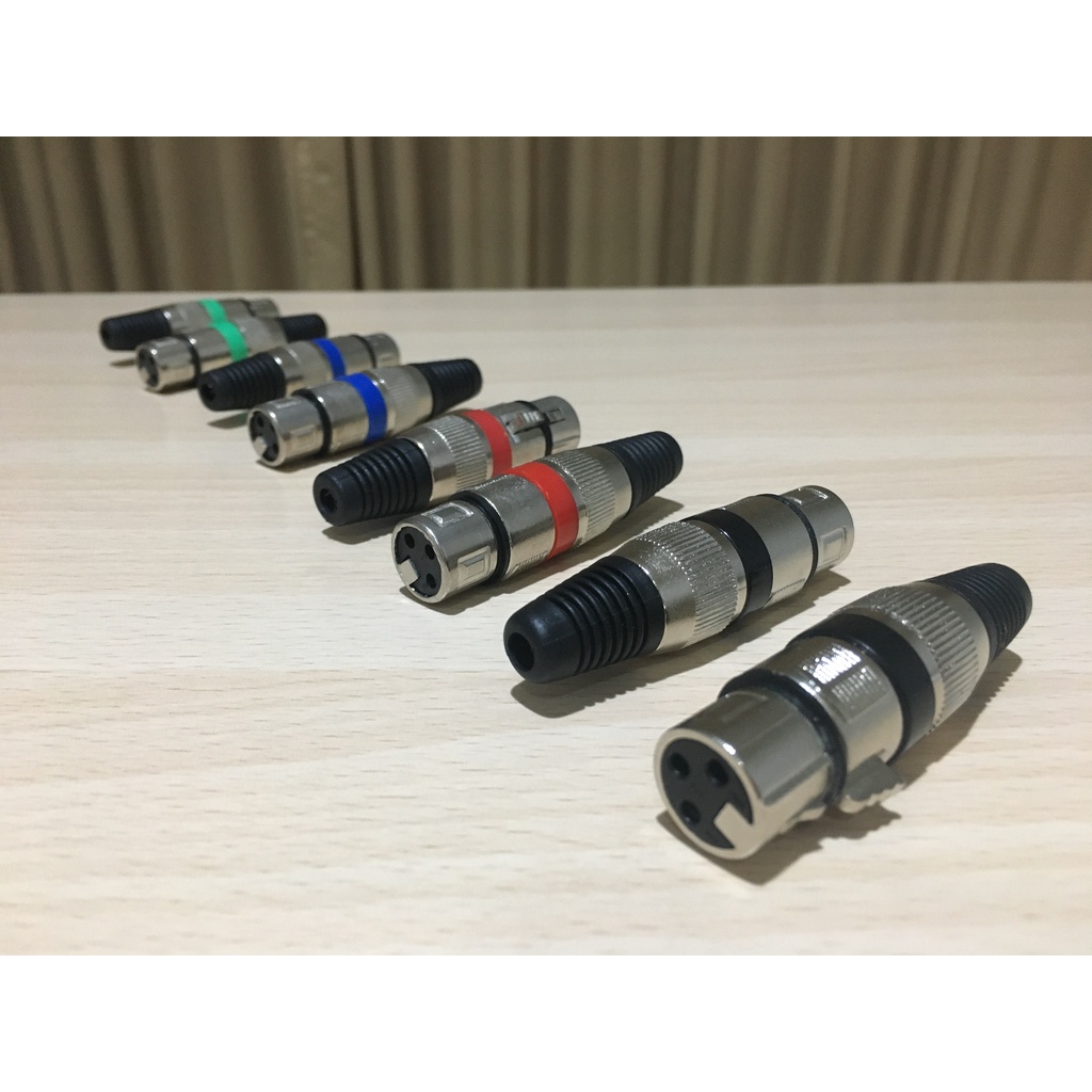 SOCKET SOKET XLR CANON FEMALE CEWEK CANARE