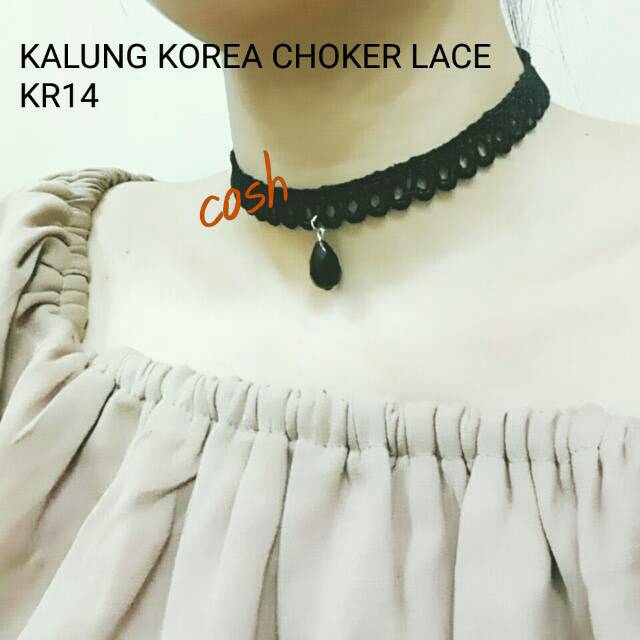 KALUNG KOREA CHOKER LACE KR14