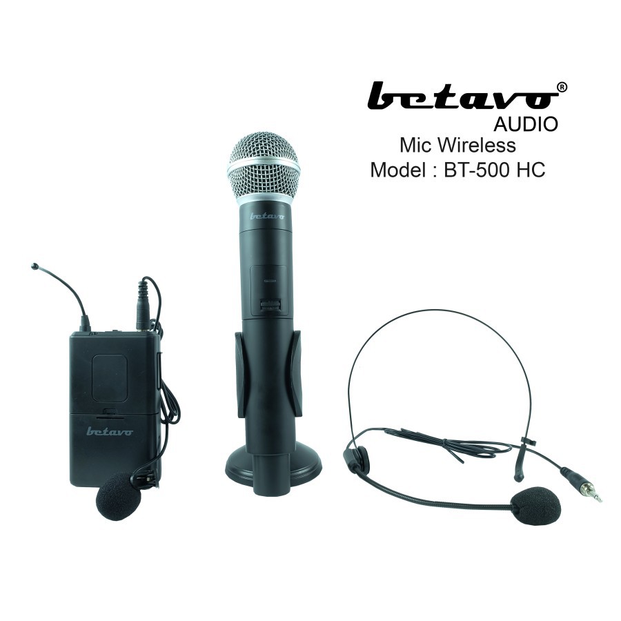 MIC WIRELESS BETAVO BT 500 HC PROFESSIONAL AUDIO OFFICIAL STORE