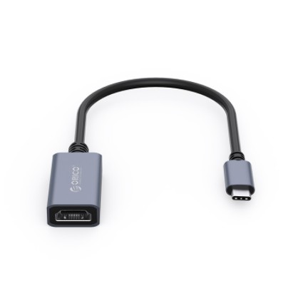 Type c to hdtv adapter converter orico 4k 2k 60Hz alumunium cth - Konverter Usb-c to hdmi