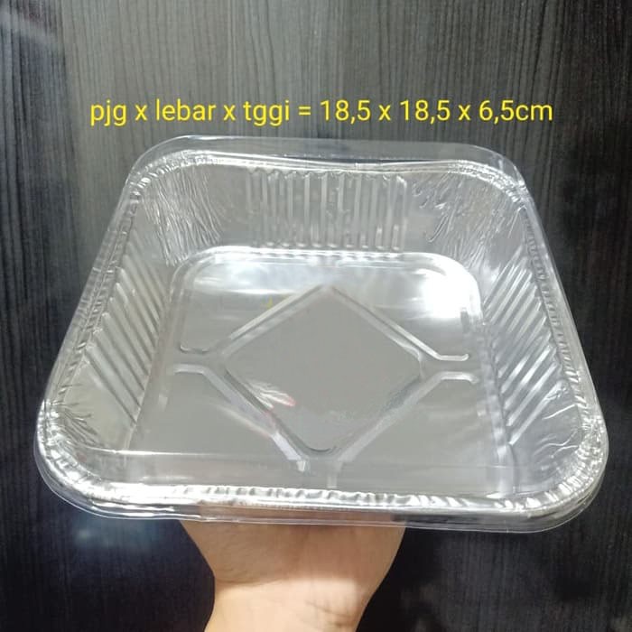 Tray Aluminium Foil / Tray Aluminium Foil Panggang Besar / Wadah Aluminium Foil LPO-502