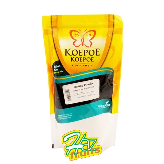 

Baking Powder 1kg Koepoe Koepoe