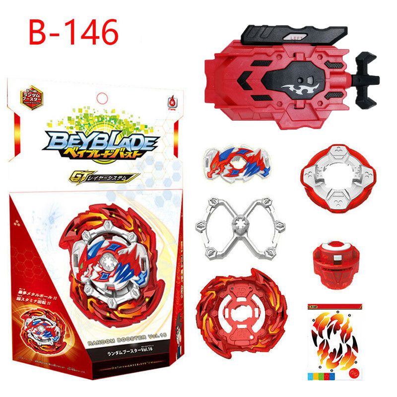 Burst GT Beyblade B146 Random Booster Dengan Launcher Gyro Battle Mainan Hadiah Anak