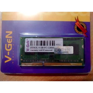 V-GEN DDR3L 4GB PC12800 1600Mhz SODIMM NOTEBOOK LAPTOP MEMORY RAM