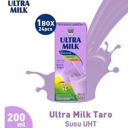 susu ultra Milk Taro 200 ML