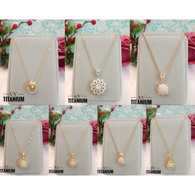 (RANDOM) Titanium Kalung Wanita 108221