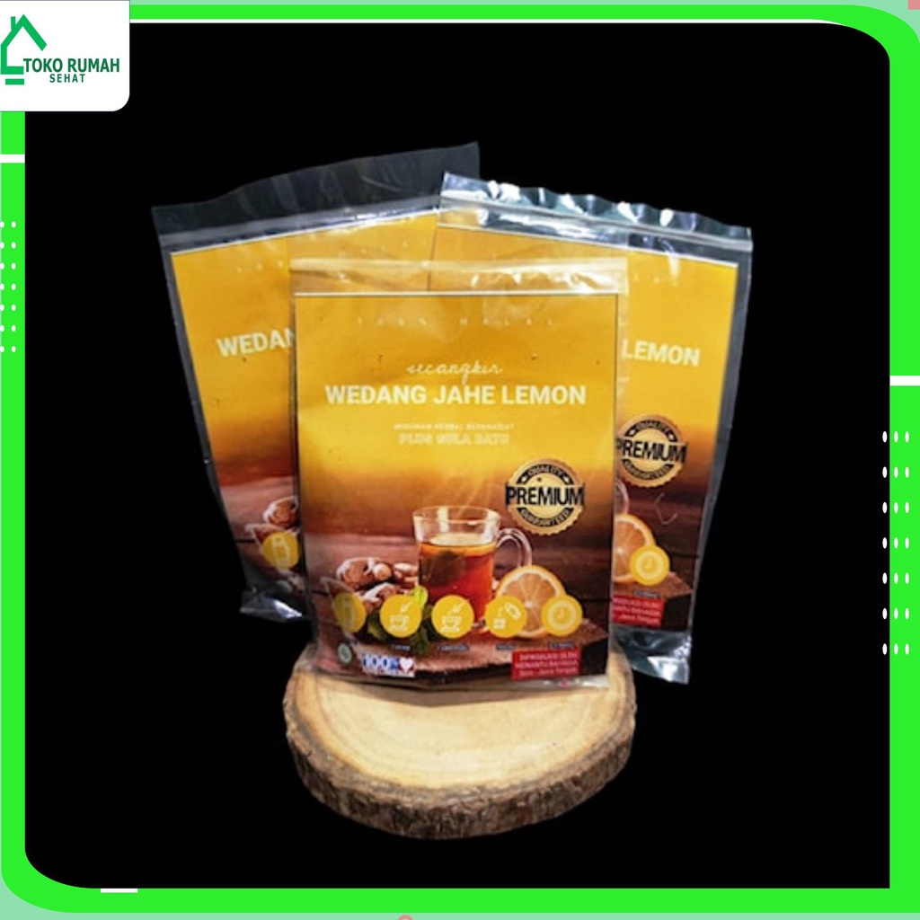 

WEDANG JAHE LEMON / TEH JAHE LEMON - LENGKAP DENGAN GULA BATU