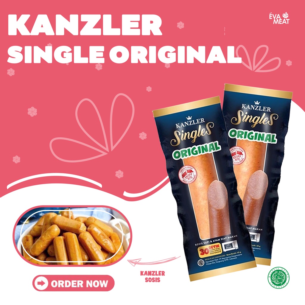 

Kanzler Singles / Kanzler singles Keju / kanzler singles ORI / kanzler singles HOT / kanzler singles Mini / kanzler sosis / sosis siap makan