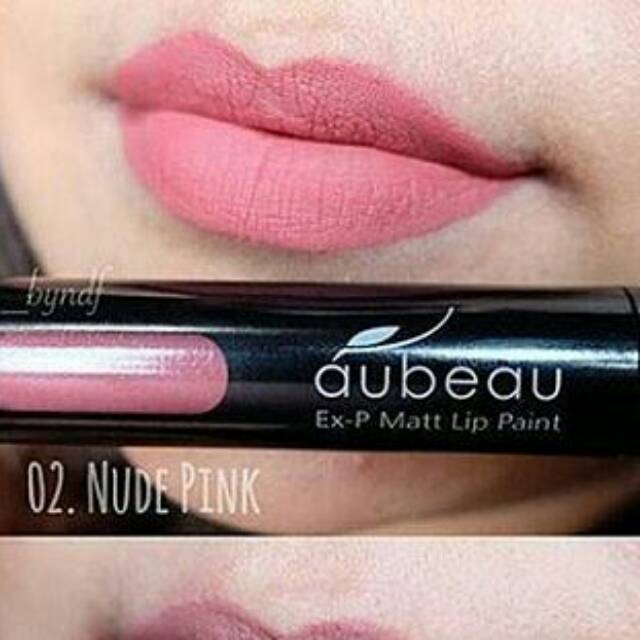 Aubeau Ex-P Matt Lip Paint Matte Lip Cream Lokal