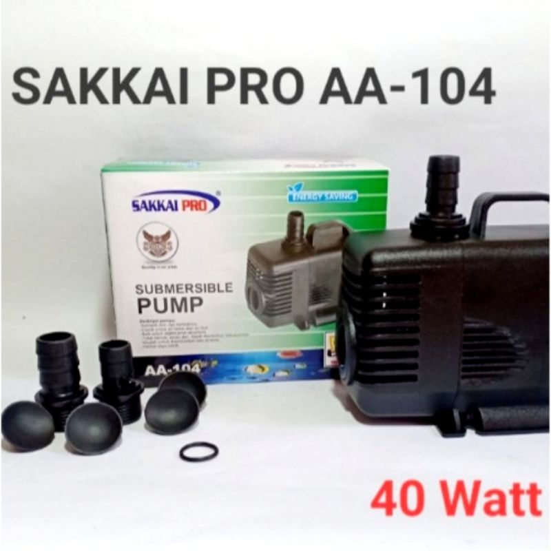 Sakkai Pro AA 104 / Sakkai Pro Premium-104 / Premium-104 / Pompa Aquarium celup Submersible Pump AA-