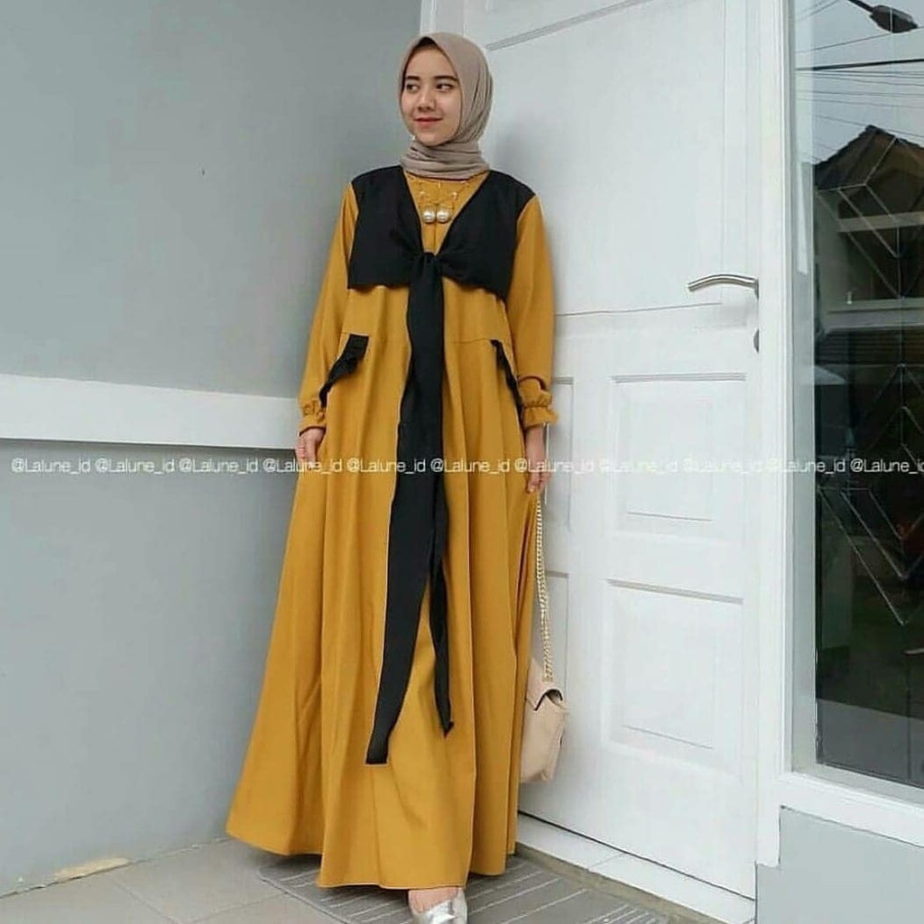 ABI MAXY PR001  , REady Baju Maxy Dress Muslim Wanita Murah Terbaru