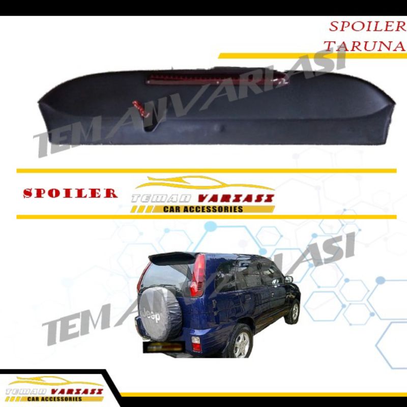 SPOILER LAMPU TOPI BELAKANG MOBIL TARUNA