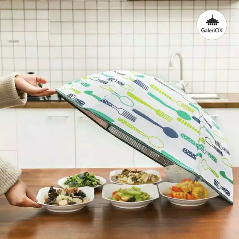 Tudung saji lipat Tudung saji bulat