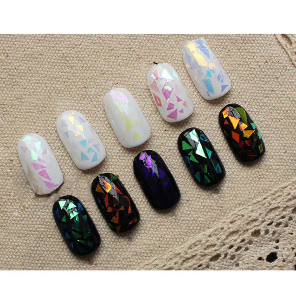 AUGUSTINA Agustinina Nails Art Dekorasi DIY Transfer Paper Nail Stiker Nail Foil Film