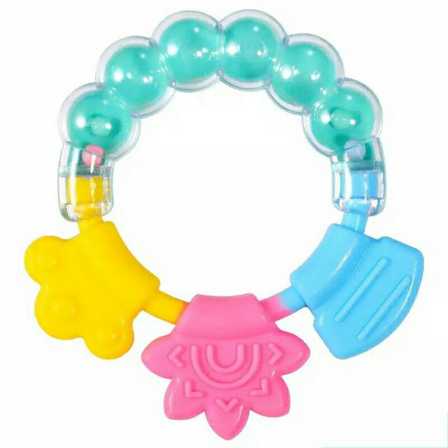 Teether Gigitan Bayi dan Kerincing impor