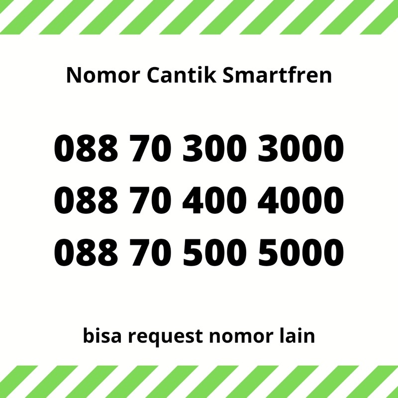 nomor Cantik Smartfren
