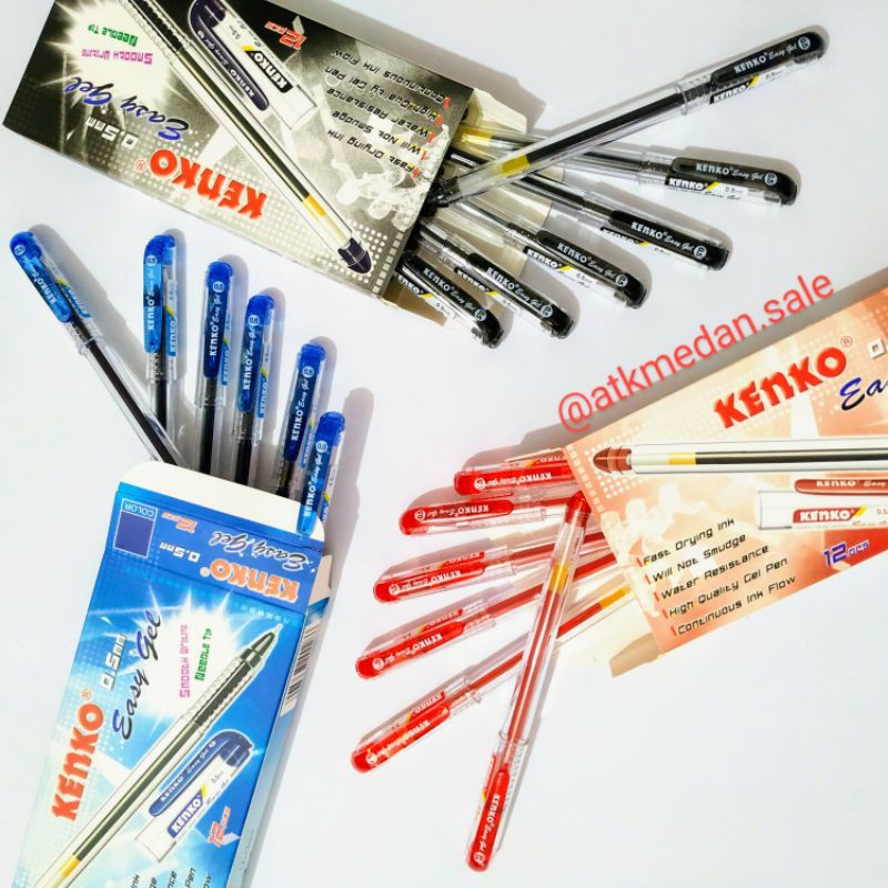 

Pulpen Kenko Easy Gel 0,5mm (1 pc)