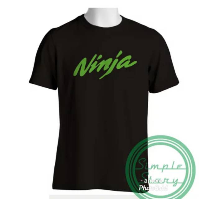 Kaos motor Ninja dewasa dan anak