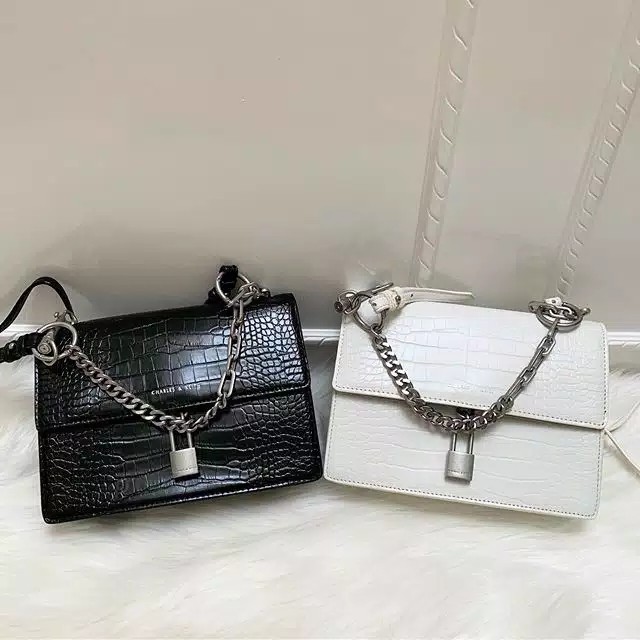 TAS | BAG | WANITA | CNK CK420 LOCK CROCO ORI PREMIUM IMPORT