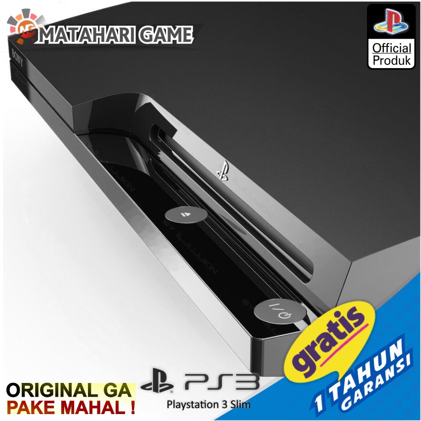 PS3 SLIM SERI 25 / SONY PLAYSTATION 3 SLIM SERI 25 ASLI SONY CFW /VOID