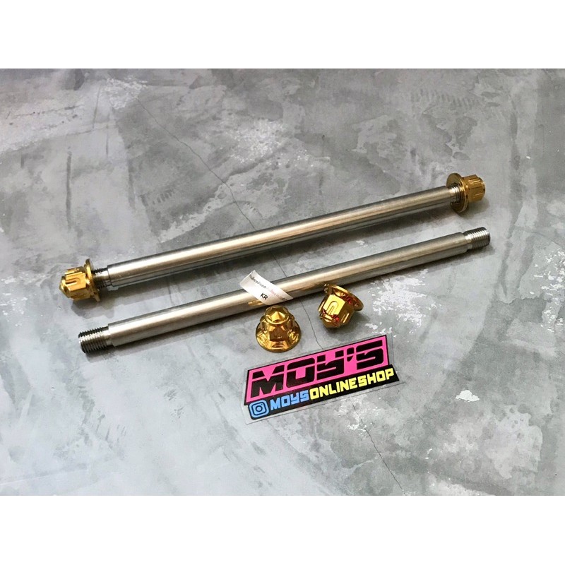 AS RODA BELAKANG PROBOLT KR STAINLESS H2 GOLD DAN BLUE ORIGINAL HENG THAILAND NINJA R NINJA RR