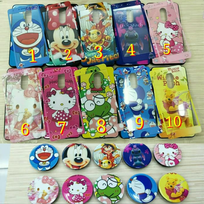 Ready Samsung A6 2018 Case 360 Motif 3 In 1 Case Full Protect Motif A6 2018