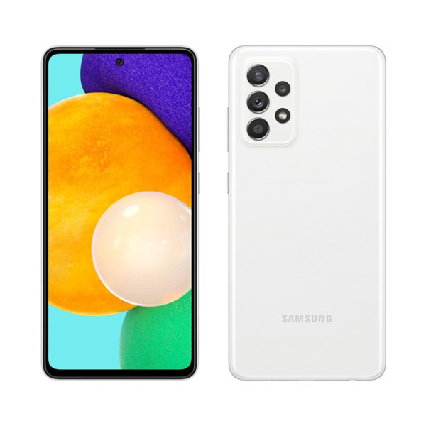 Samsung Galaxy A72 8/128 8/256 GB Kamera 4K RAM 8 ROM 128 256 Snapdragon 720G HP Amoled - Resmi SEIN-White