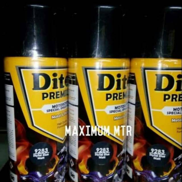 DITON PREMIUM - 9283 STYLIST BLUE MATT - BIRU DOFF NAVY BLUE- TAHAN BENSIN