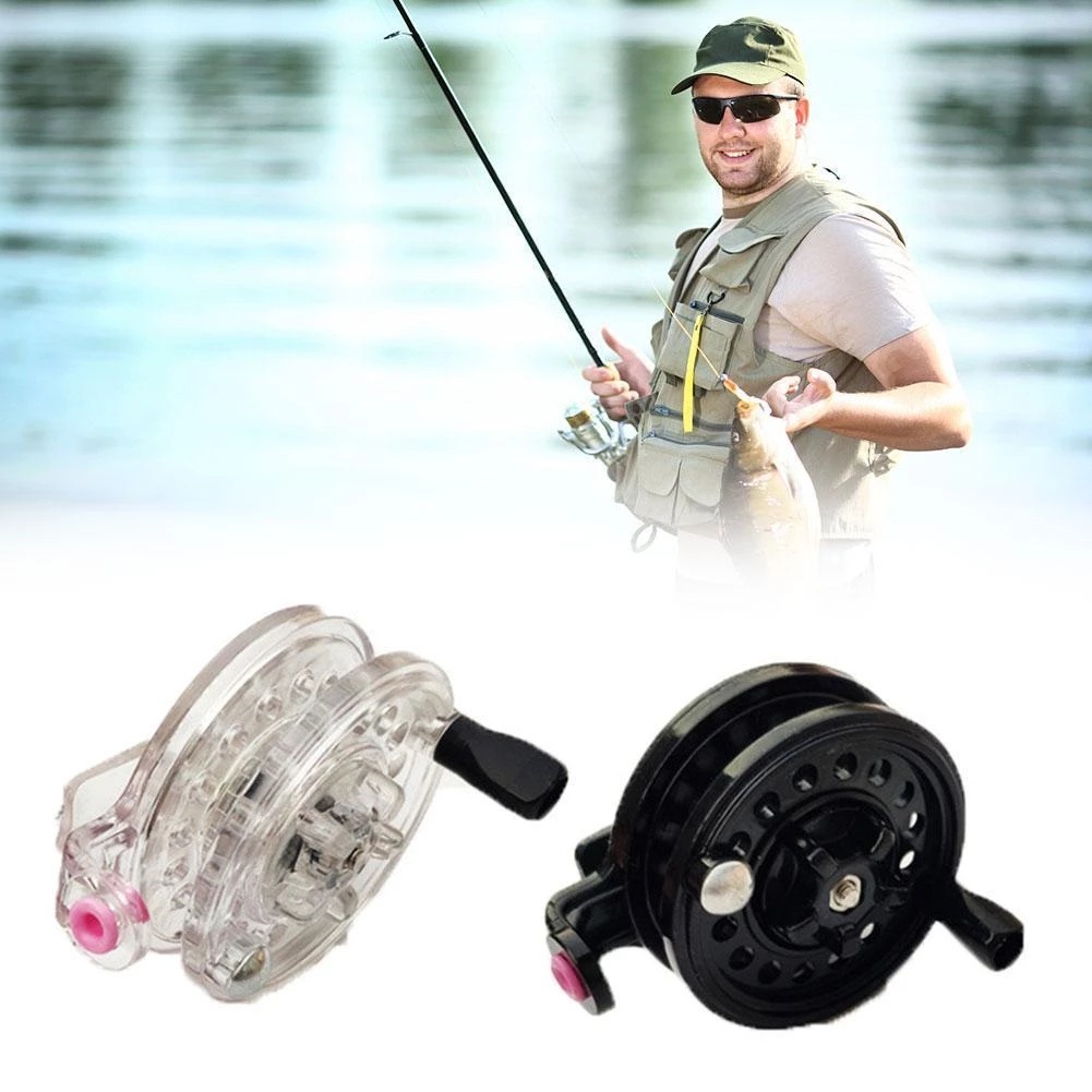 Reel Pancing Mini Portable 50-60m Untuk Memancing Di Laut