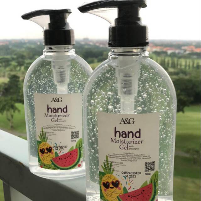 500g A&amp;G Hand Sanitizer Gel With Antiseptic (ORIGINAL) with moisturizer / GOLDES MEDIKA