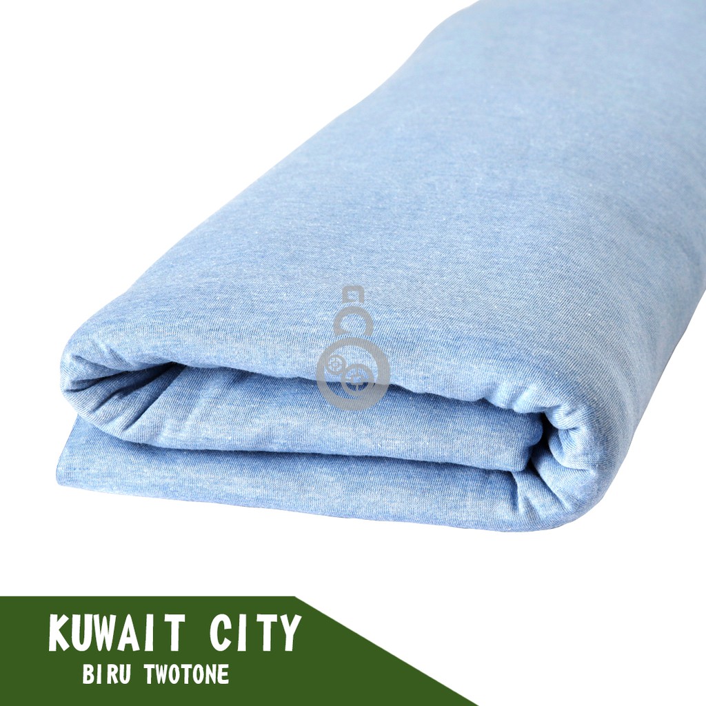 Kain Cvc Twotone Dan Threetone 30s Kuwaitcity Biru Twotone Bahan Kaos Cvc Shopee Indonesia