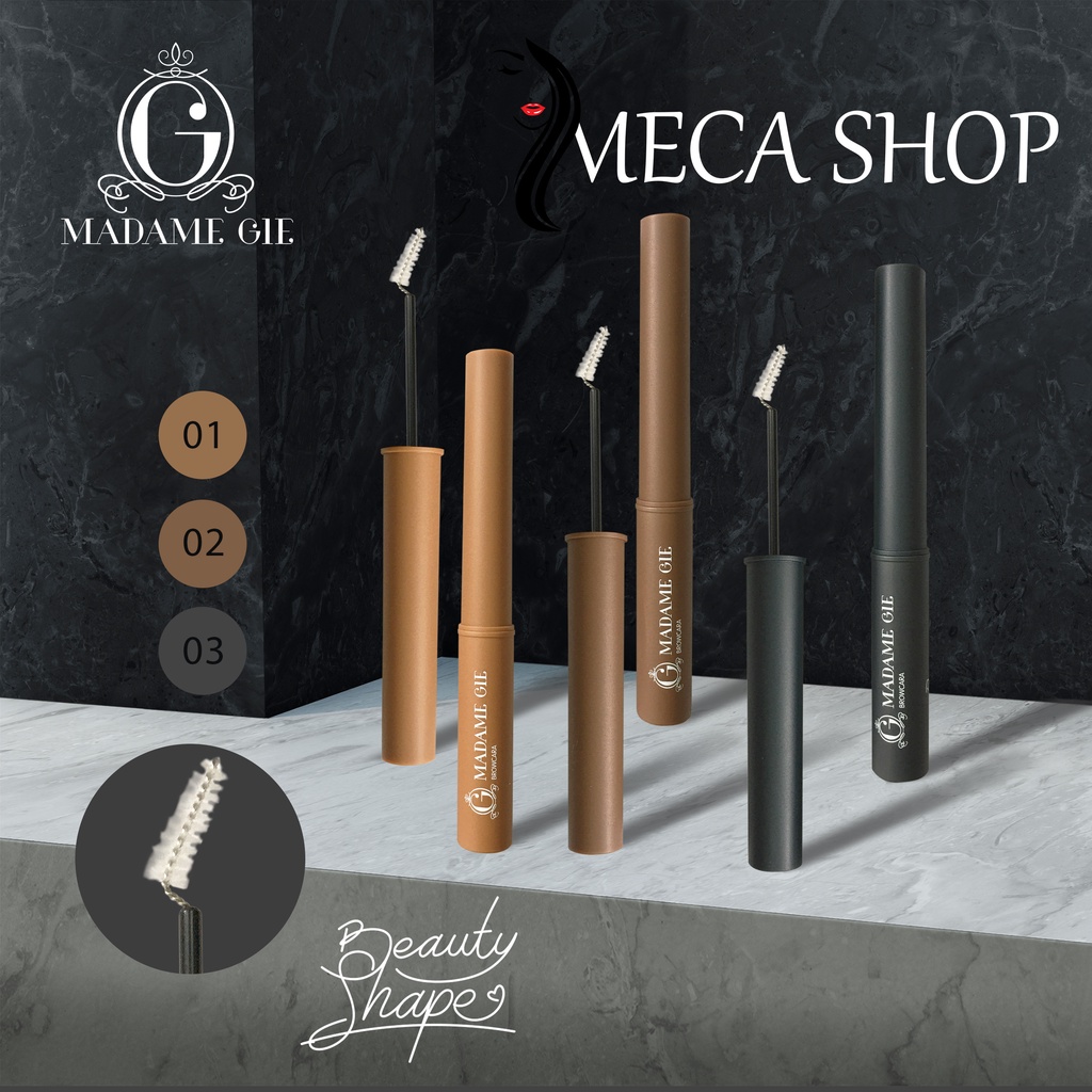 Madame Gie Beauty Shape Browcara - MakeUp Mascara Alis