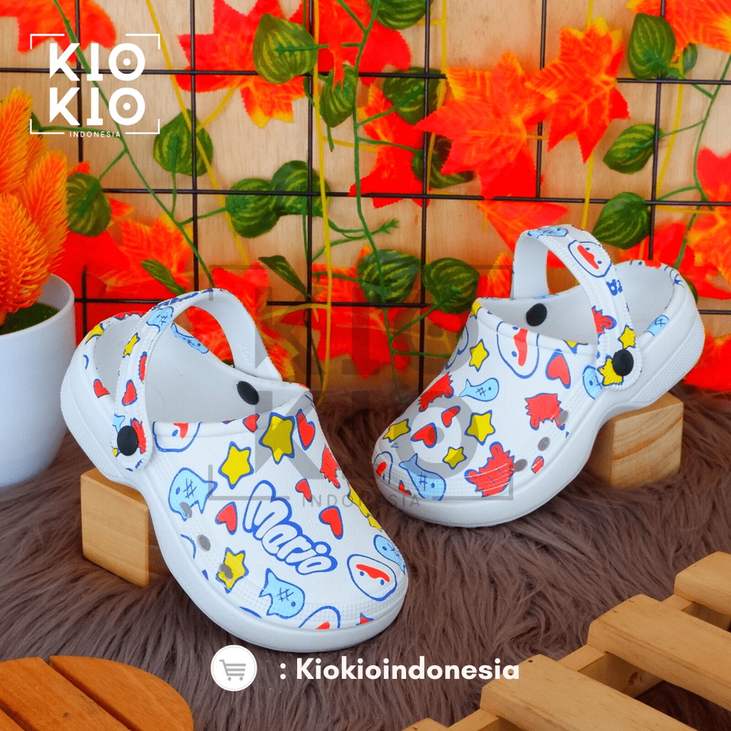 Sandal Kodok kids Couple Ibu dan Anak / Sandal Baim Motif BTS &amp; DUCK Lucu dan Imut size 19 s/d 40