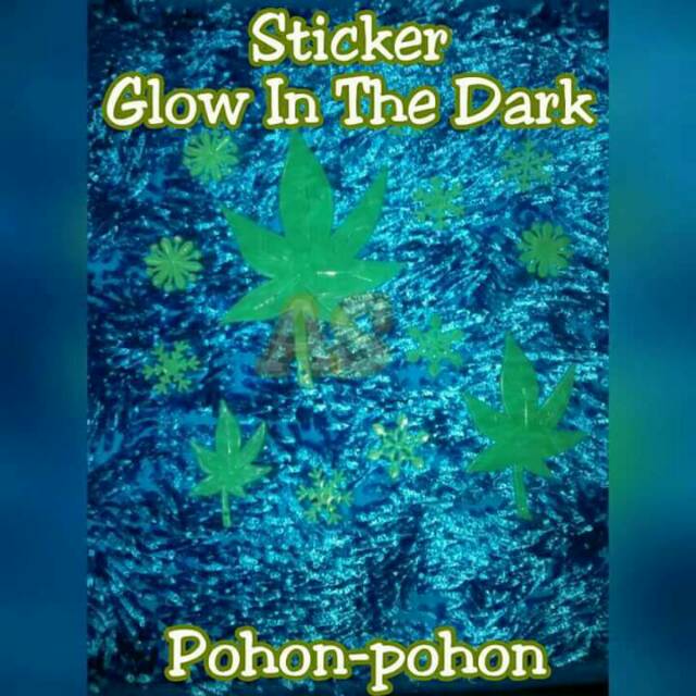 Termurah! Tempelan stiker dinding Glow In The Dark