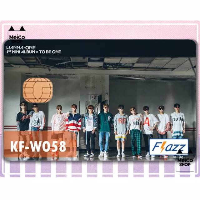 

[KF-WO58] Sticker Flazz BCA Meico - Wannaone To Be One