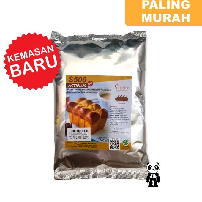 

Pengembang Roti Puratos S500 Acti Plus Bread Improver 500g TERLARIS TERPERCAYA ORIGINAL