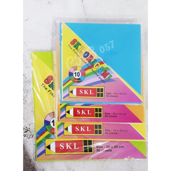 

Origami / Kertas Lipat SKL 12, 14, 15, 16, 20