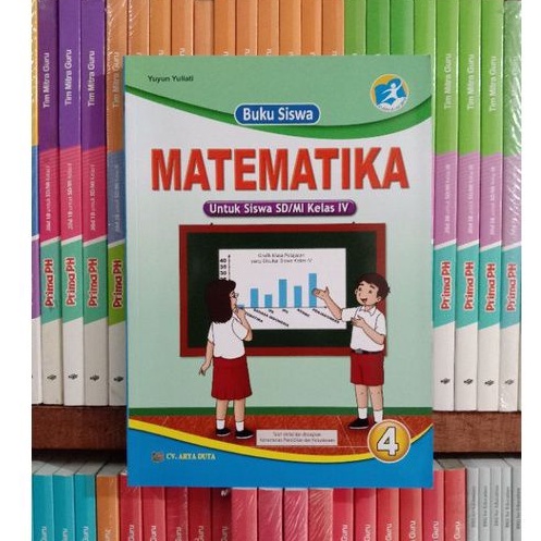 Matematika SD/MI kelas 4 edisi K13 revisi. Akreditasi Buku Siswa
